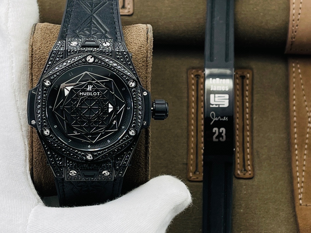 Hengbao HB Yu. Hublot Big Bang Sang Bleu series 415.NX.1112.VR.MXM16 tattoo watch personality
