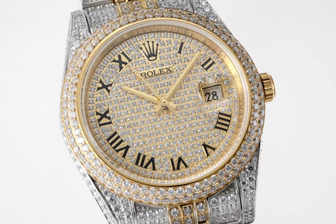 Rolex Diary Full Diamond Luxurious Edition Rolex Luxurious 18k Nano Technology!