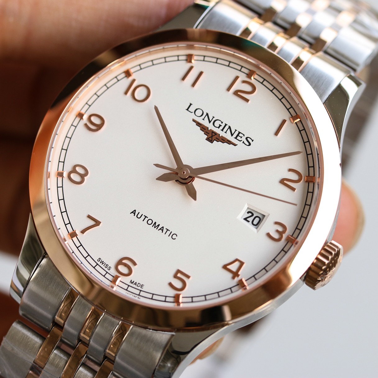 The Longines Pioneer Series L2.820.4.11.6 men's watch