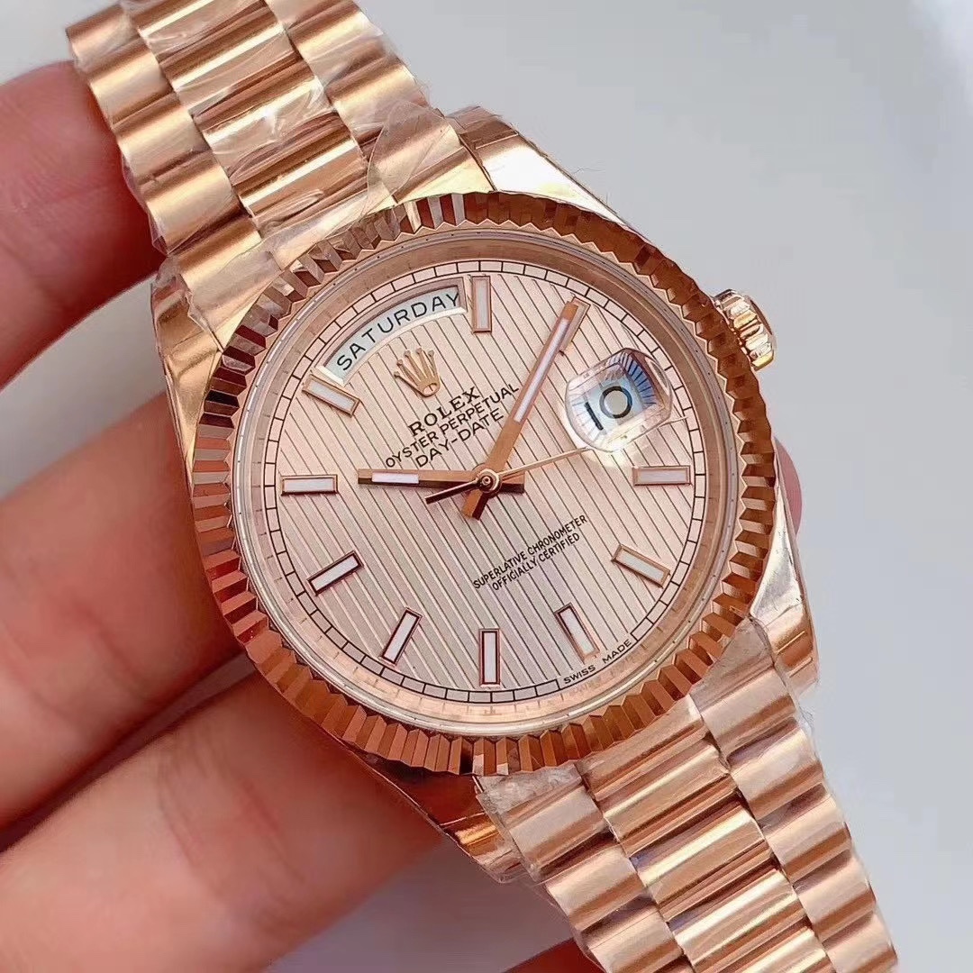 Rolex Datejust, 40mmx13mm in diameter, three beads with