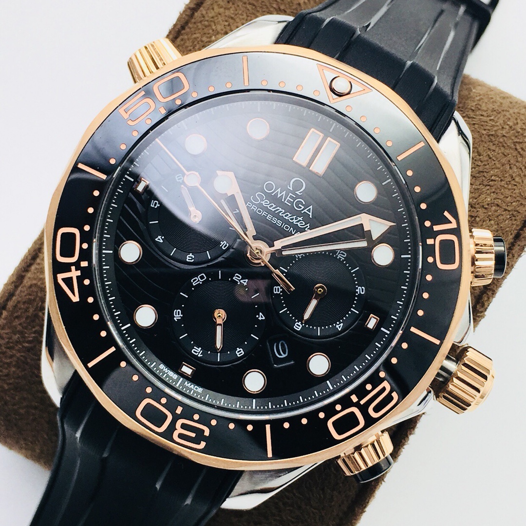 OMEGA's new Seamaster 300M series multi-functional men's watch! Details: