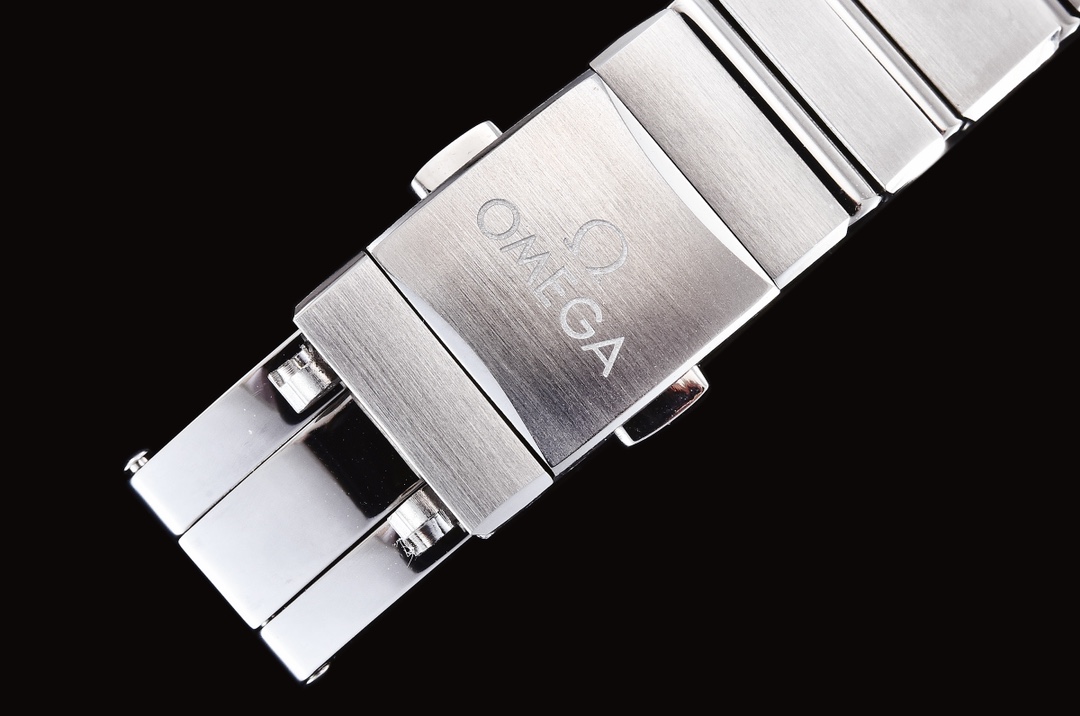 Omega's fifth generation Constellation series 25mm Swiss quartz women's watch.