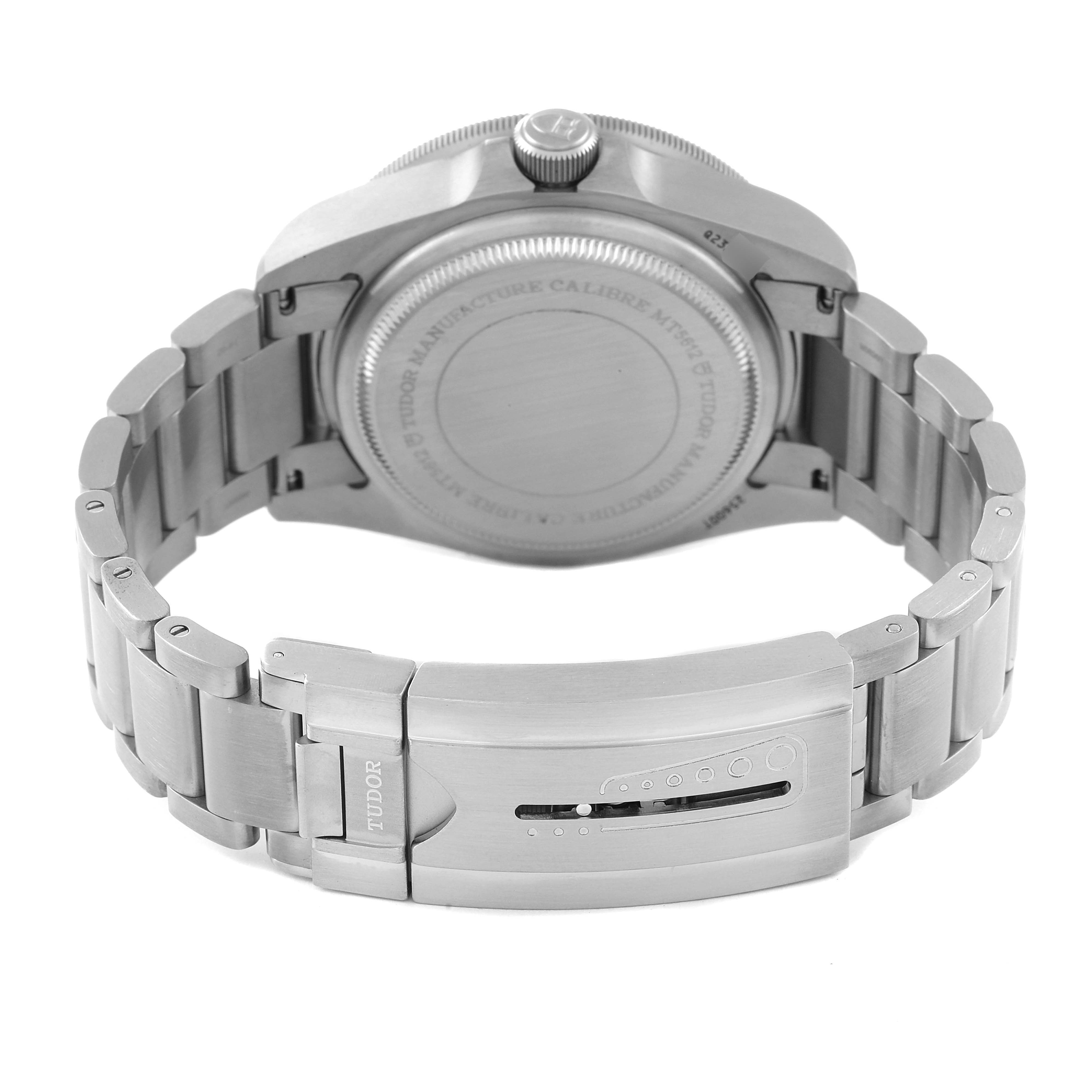 Tudor Pelagos Black Dial Titanium Mens Watch 25600TN Box Card