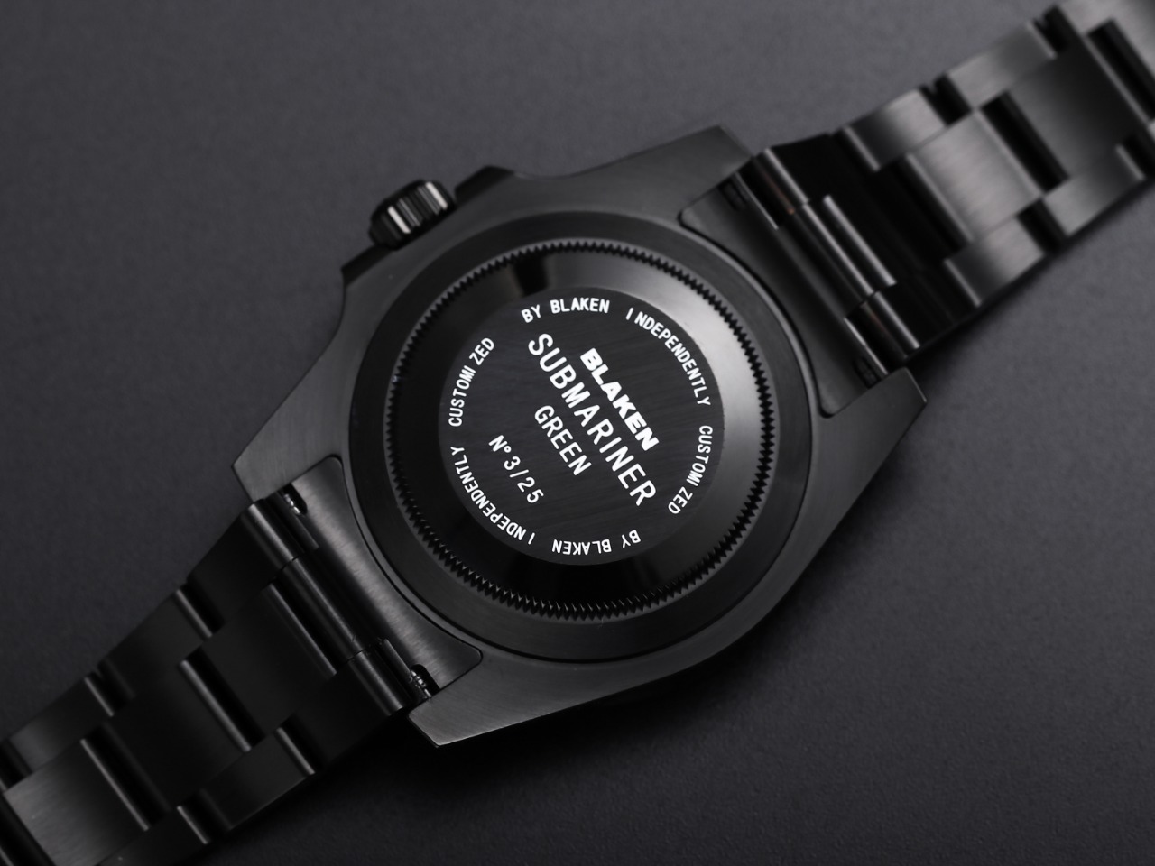 V9 Rolex Submariner BLAKEN is officially the same obsidian version