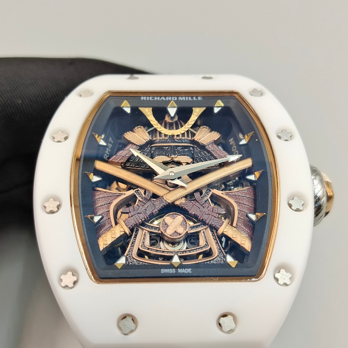 The Richard Mille RM 47 all-in-one Flywheel Darth Vader watch