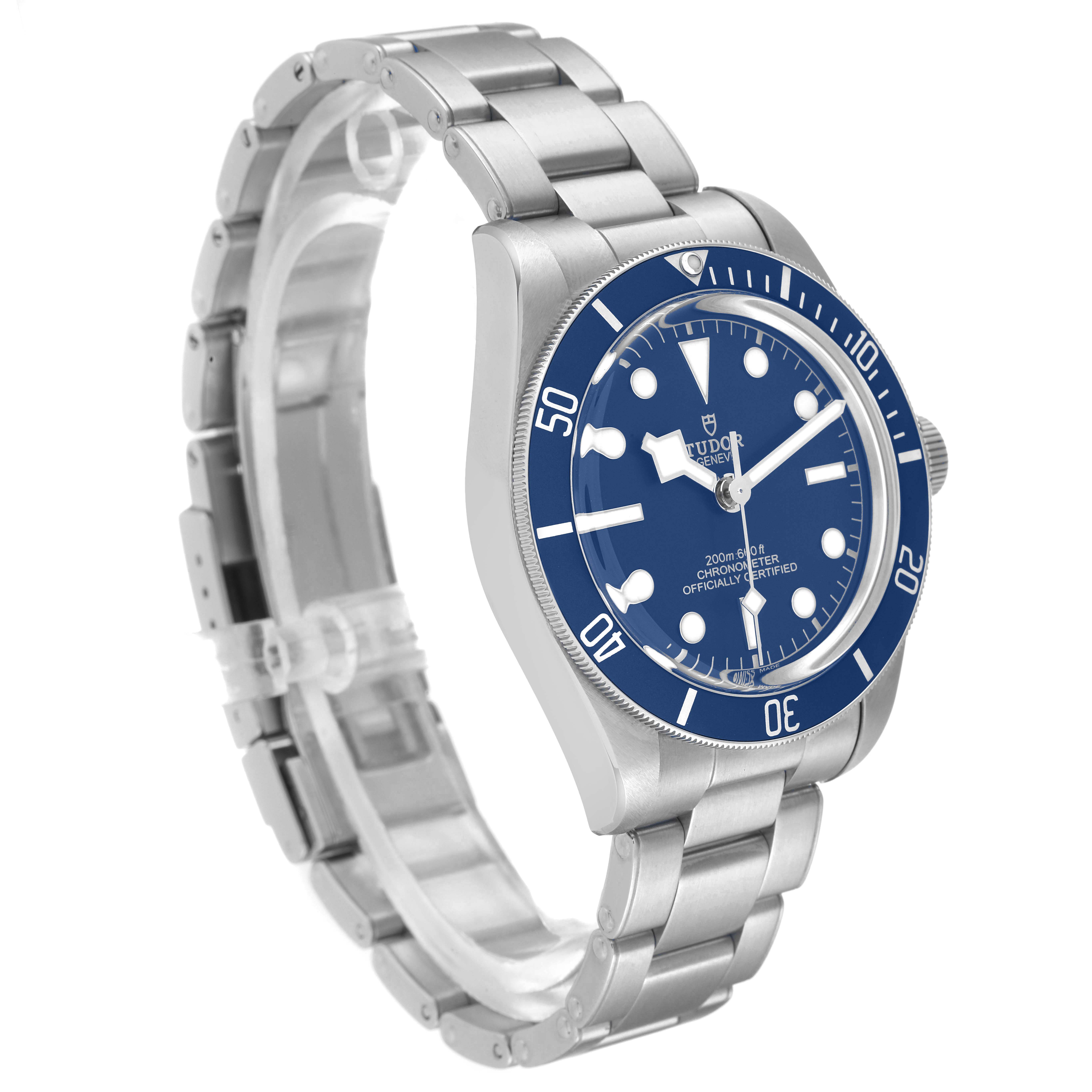 Tudor Black Bay Fifty Eight Blue Dial Bezel Steel Mens Watch 79030 Box Card