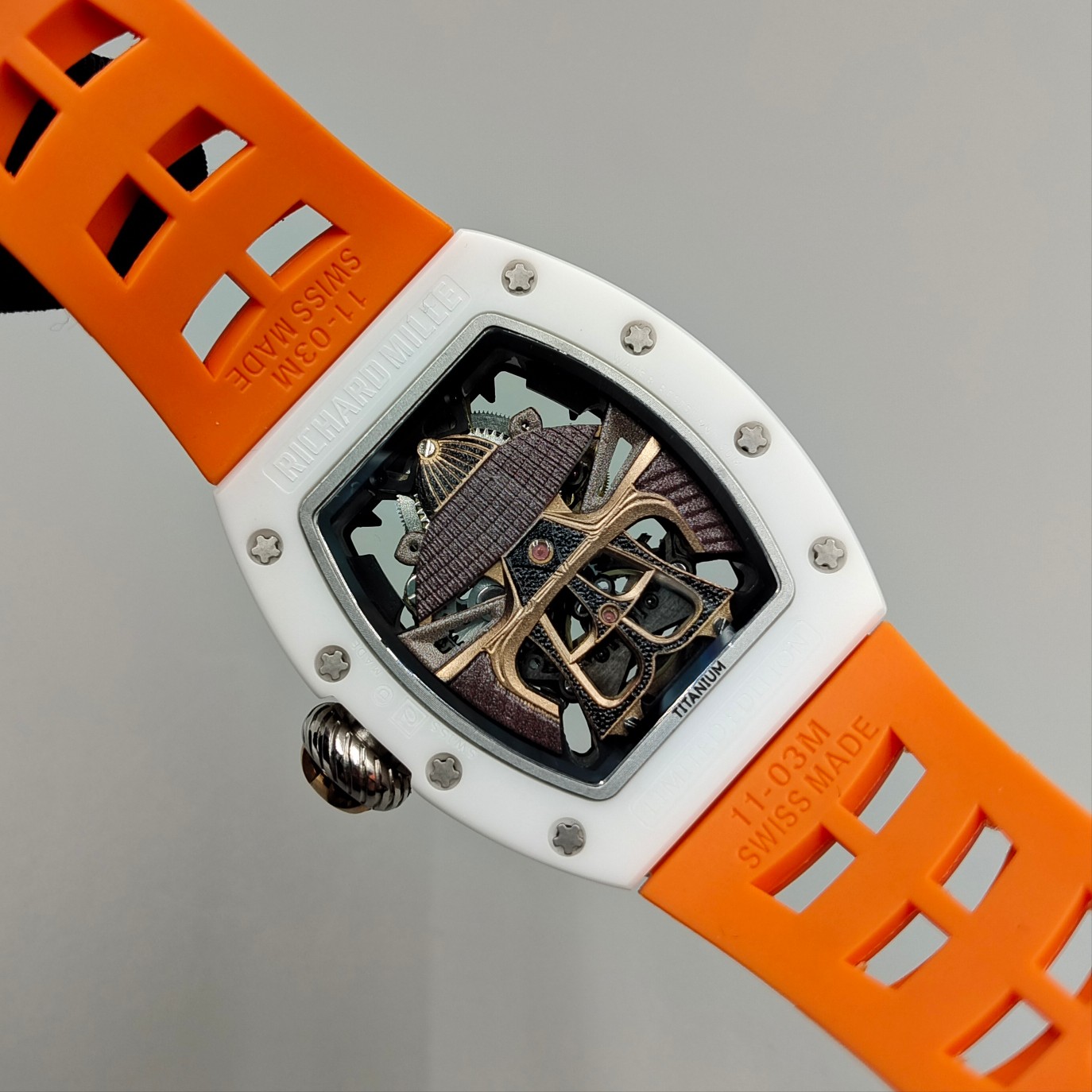 The Richard Mille RM 47 all-in-one Flywheel Darth Vader watch