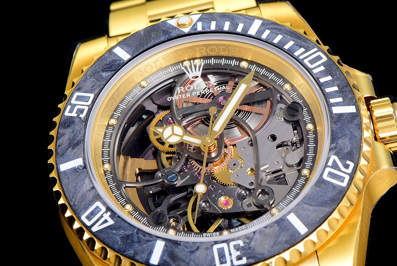 The Heavenly Soldier in the Magical Change Rolex! The fully hollowed out Submariner, the RM027 in Rolex
