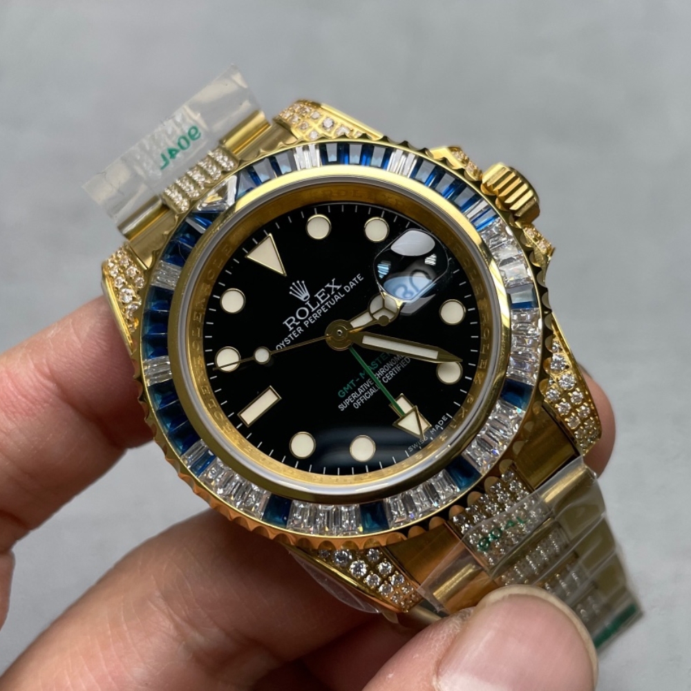 ROF luxury masterpiece, Rolex Submariner rear diamond custom version!
