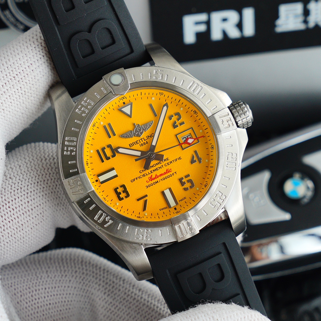 Breitling's classic Avengers series has a resounding name