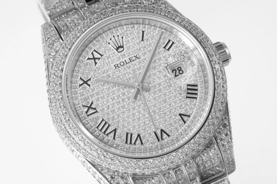 Rolex Diary Full Diamond Luxurious Edition Rolex Luxurious 18k Nano Technology