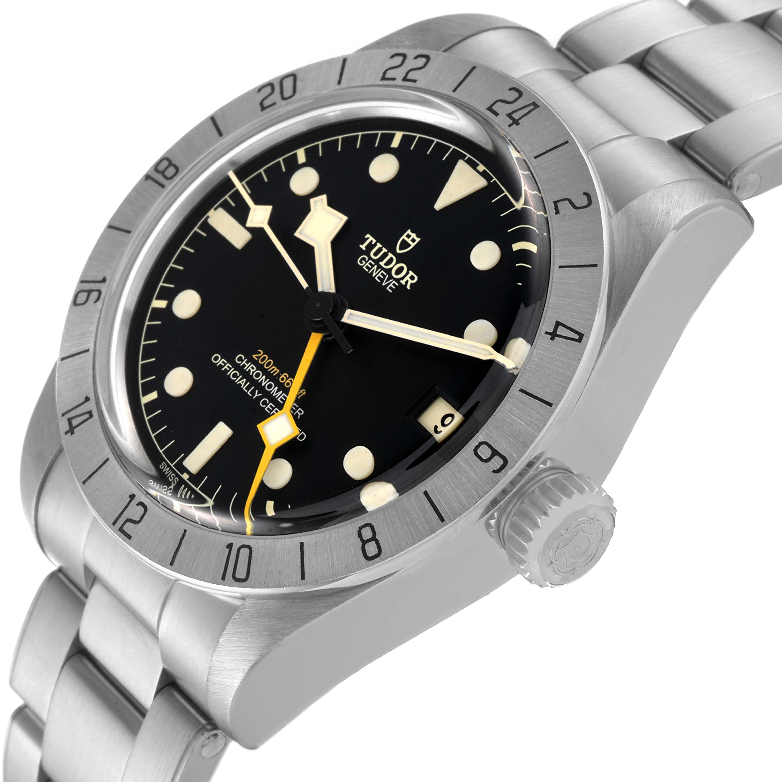 Tudor Black Bay Pro GMT Stainless Steel Mens Watch M79470