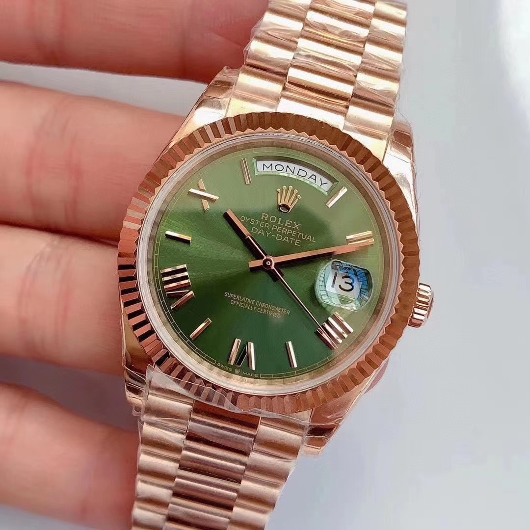 Rolex Datejust 228235 Rose Gold White Rome Diameter