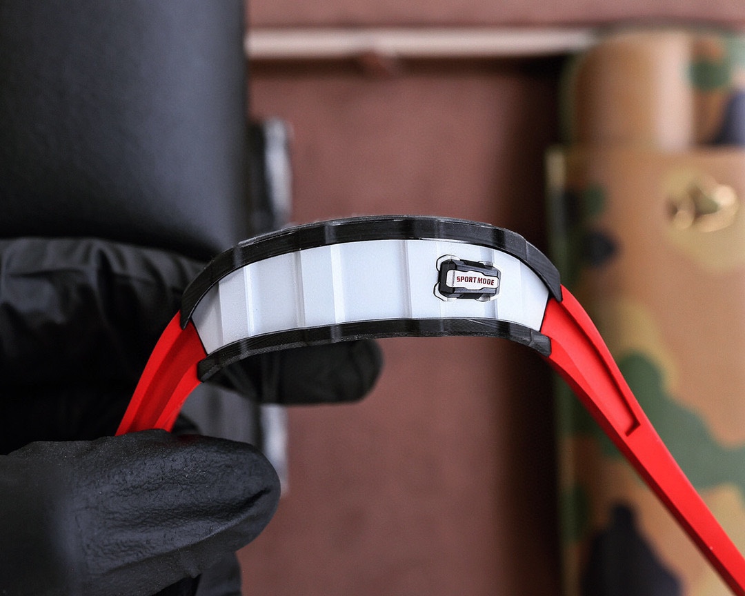 The Chad Mille 35-03 blue watch is a watch