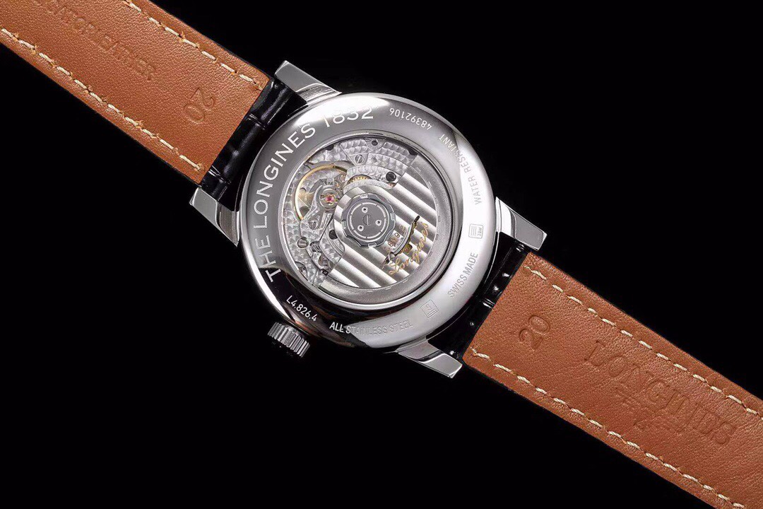 Longines L4.826.4.92.2 moon phase watch