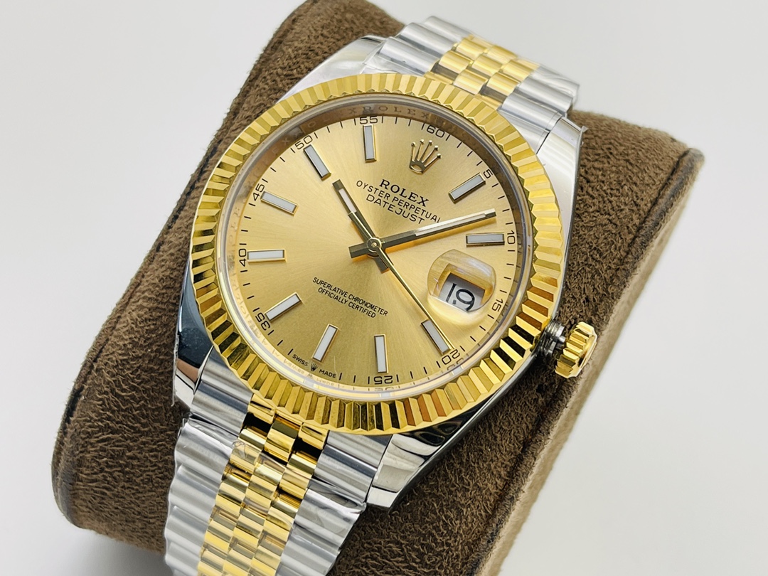 The Rolex Datejust 41MM series creates a classic watch