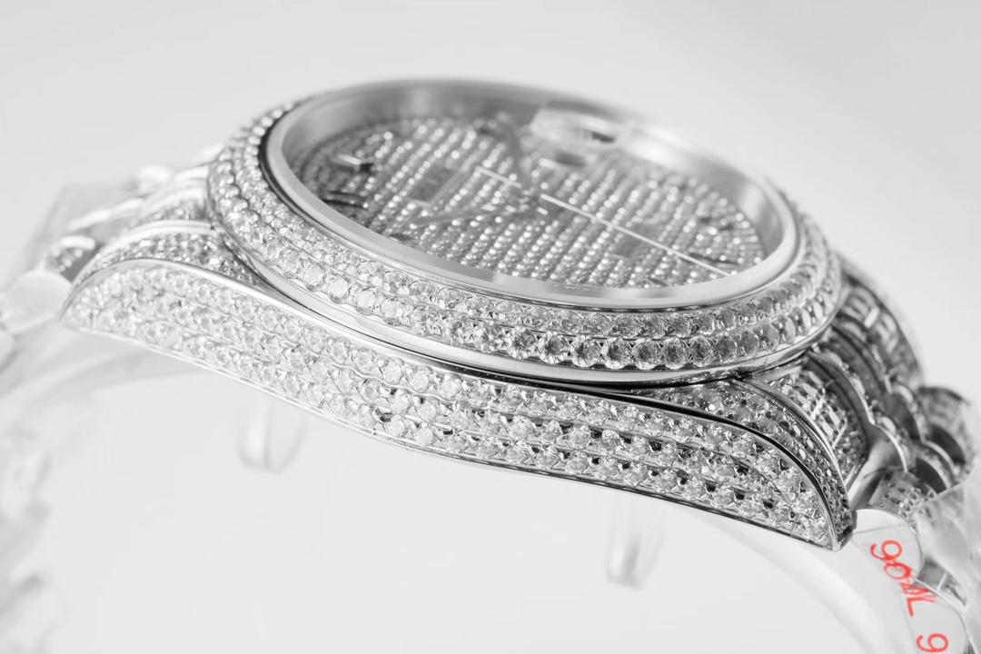 Rolex Diary Full Diamond Luxurious Edition Rolex Luxurious 18k Nano Technology!