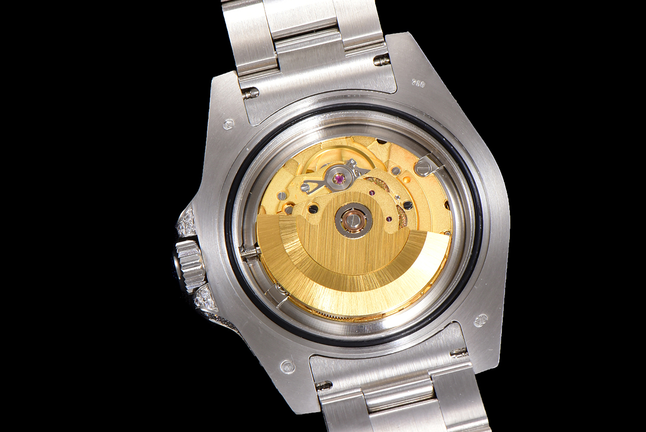 Rolex Greenwich II with pavé diamonds——ROLEX116769TBR-74779B