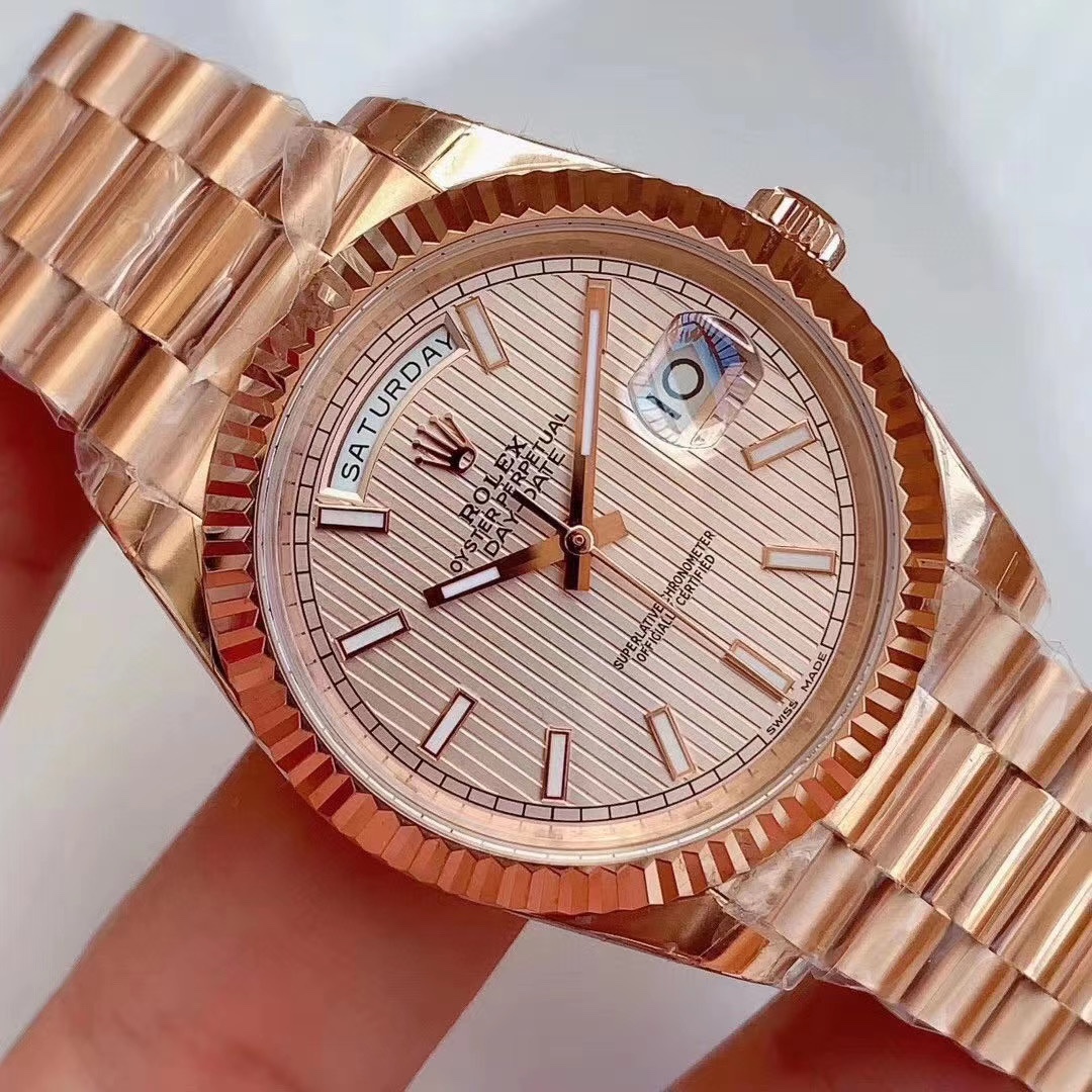 Rolex Datejust 228235 Rose Gold White Rome Diameter
