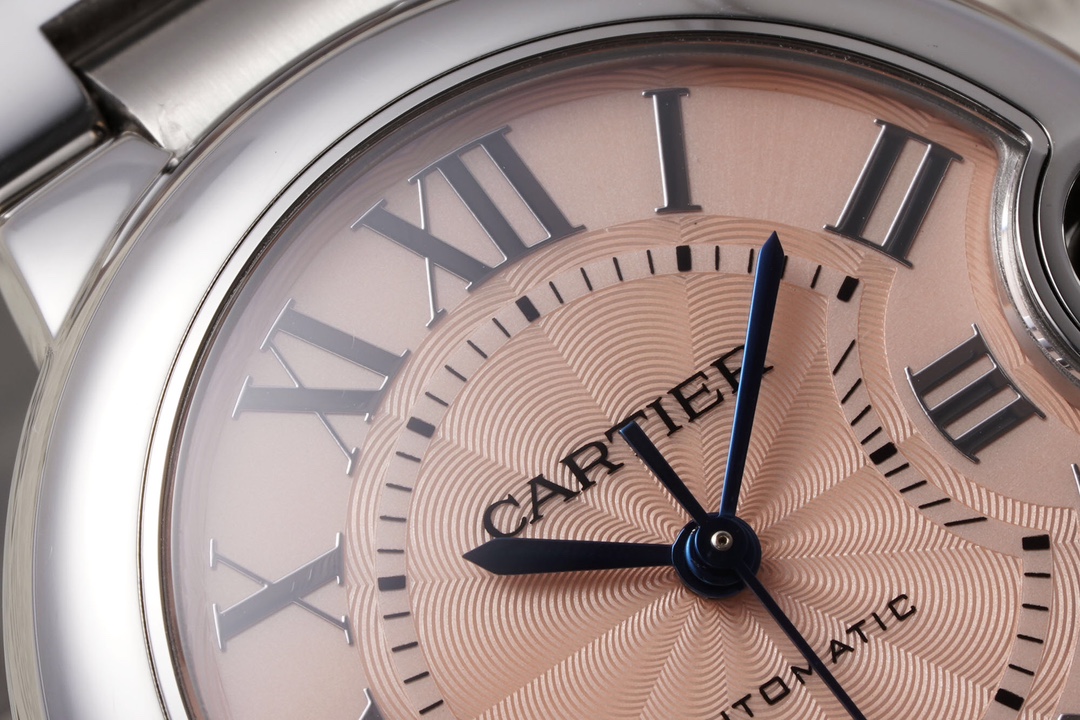 Cartier 33mm blue balloon series watch