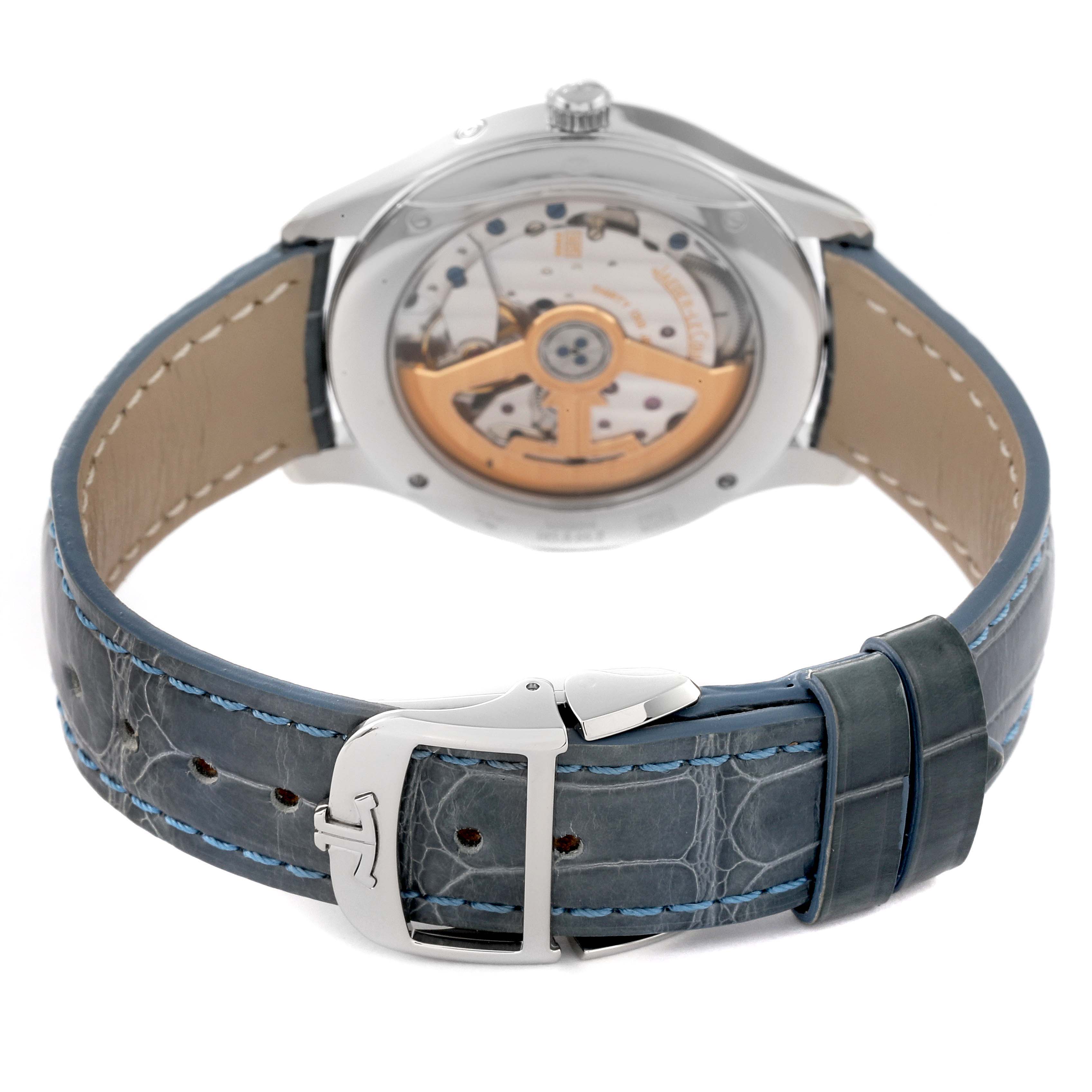 Jaeger Lecoultre Master Ultra Thin Moon Watch 145.8.64.S Q1258420 Box Card