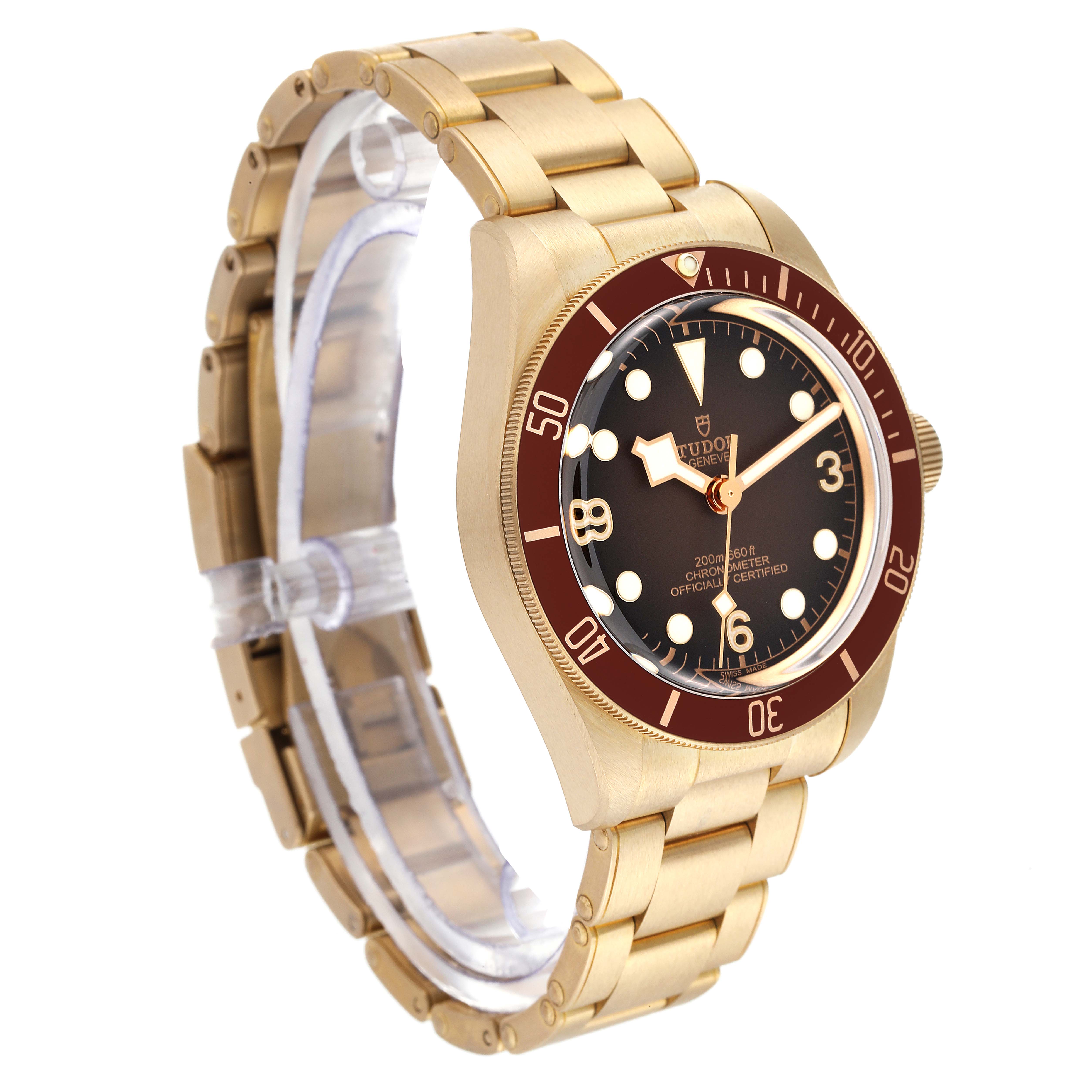 Tudor Heritage Black Bay Fifty Eight Brown Dial Bronze Mens Watch 79012 Unworn