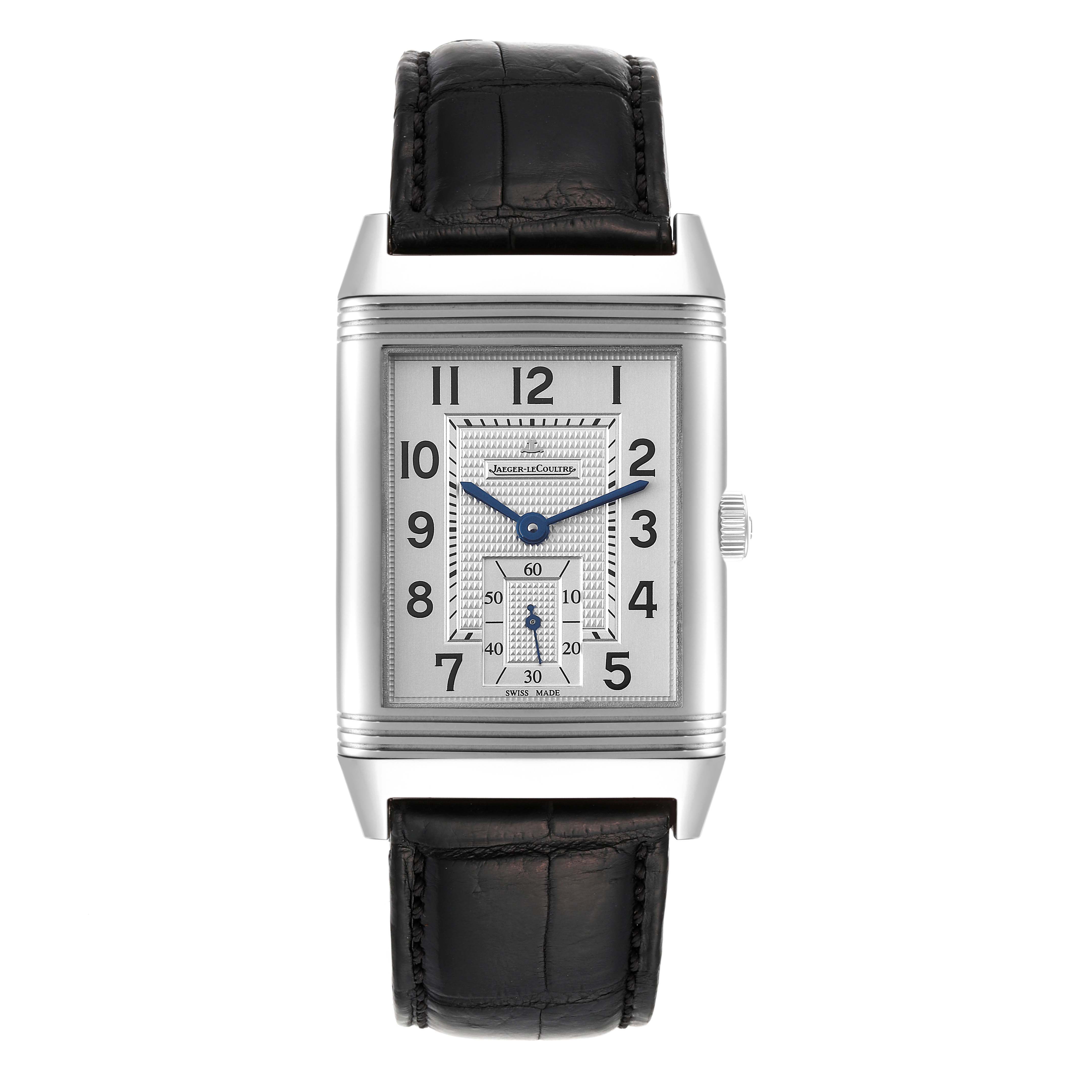 Jaeger LeCoultre Reverso Grande Steel Mens Watch 273.8.04 Q3738420