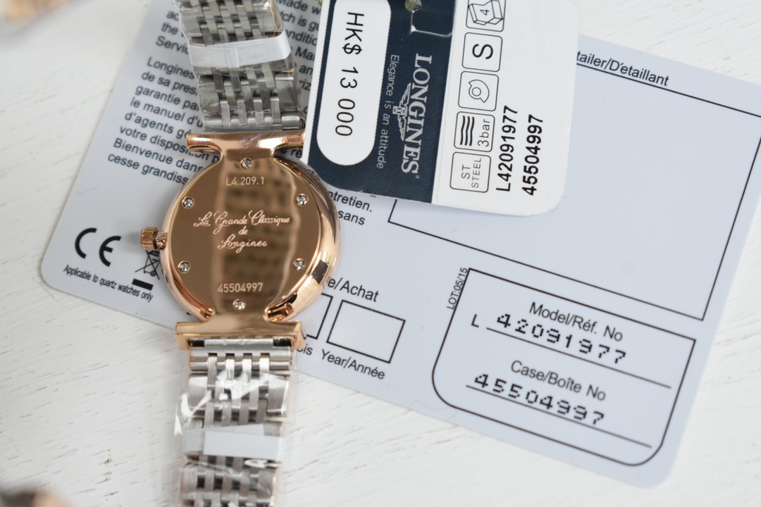 Longines Garland series - casual and fashionable women's quartz watch,