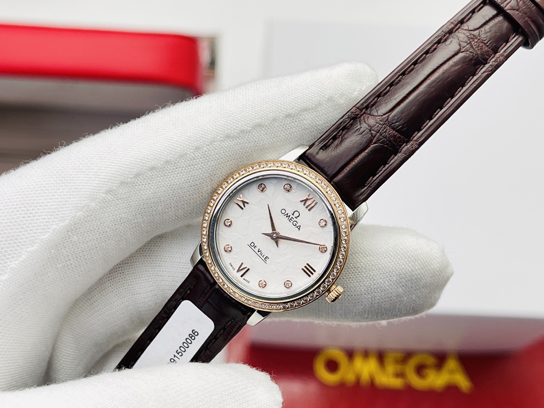 Omega Omega Diefei ladies watch! Challenging perfection, the dial size is 27.4mm