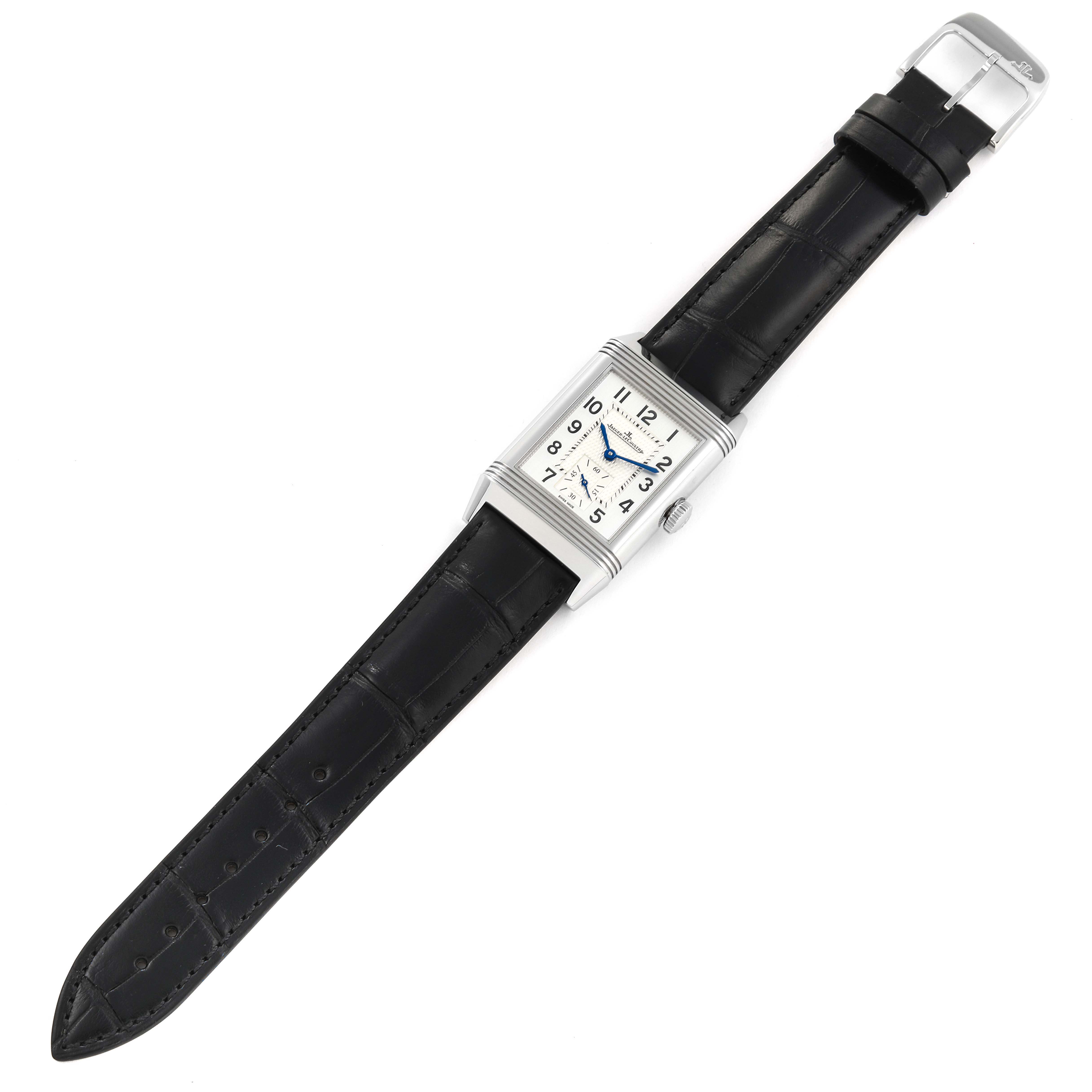 Jaeger LeCoultre Reverso Classic Steel Mens Watch 214.8.62 Q3858520