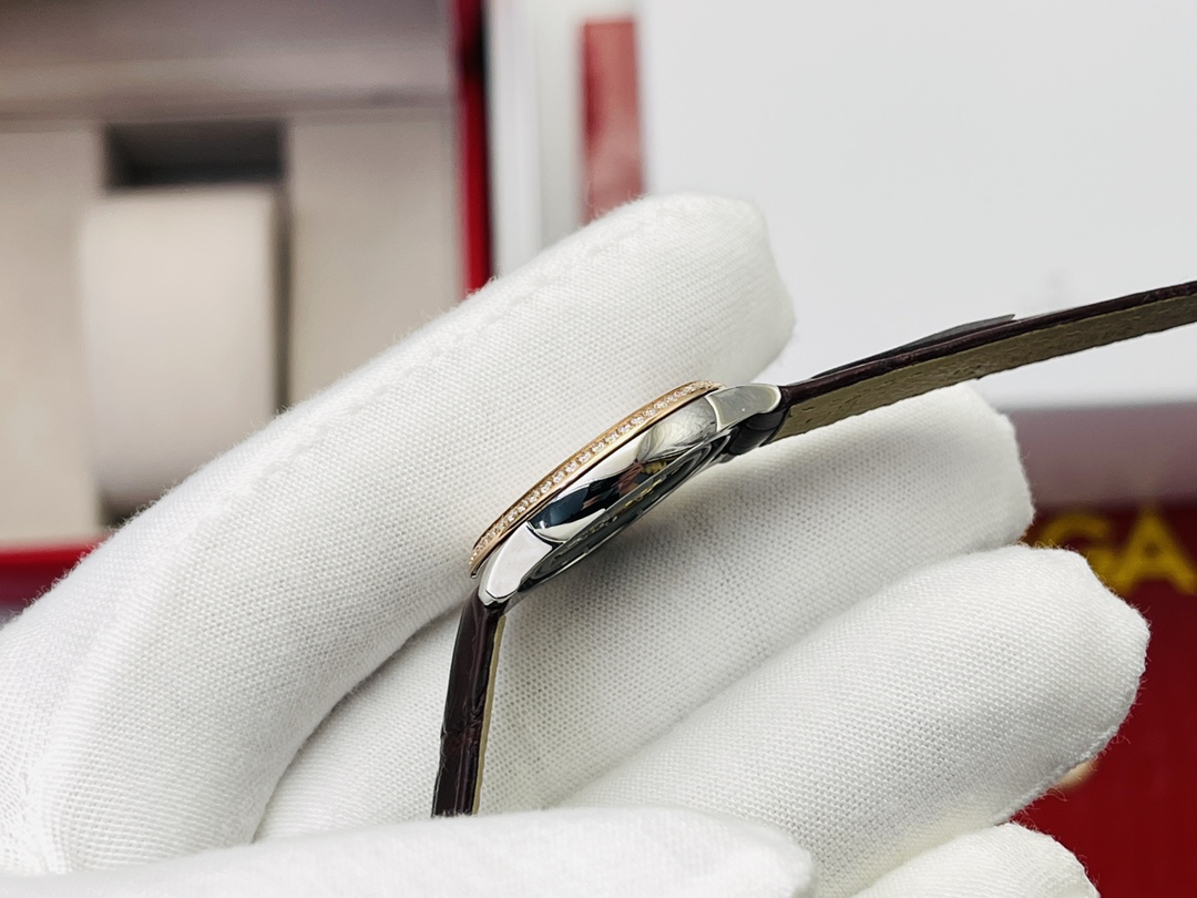 Omega Omega Diefei ladies watch! Challenging perfection, the dial size is 27.4mm