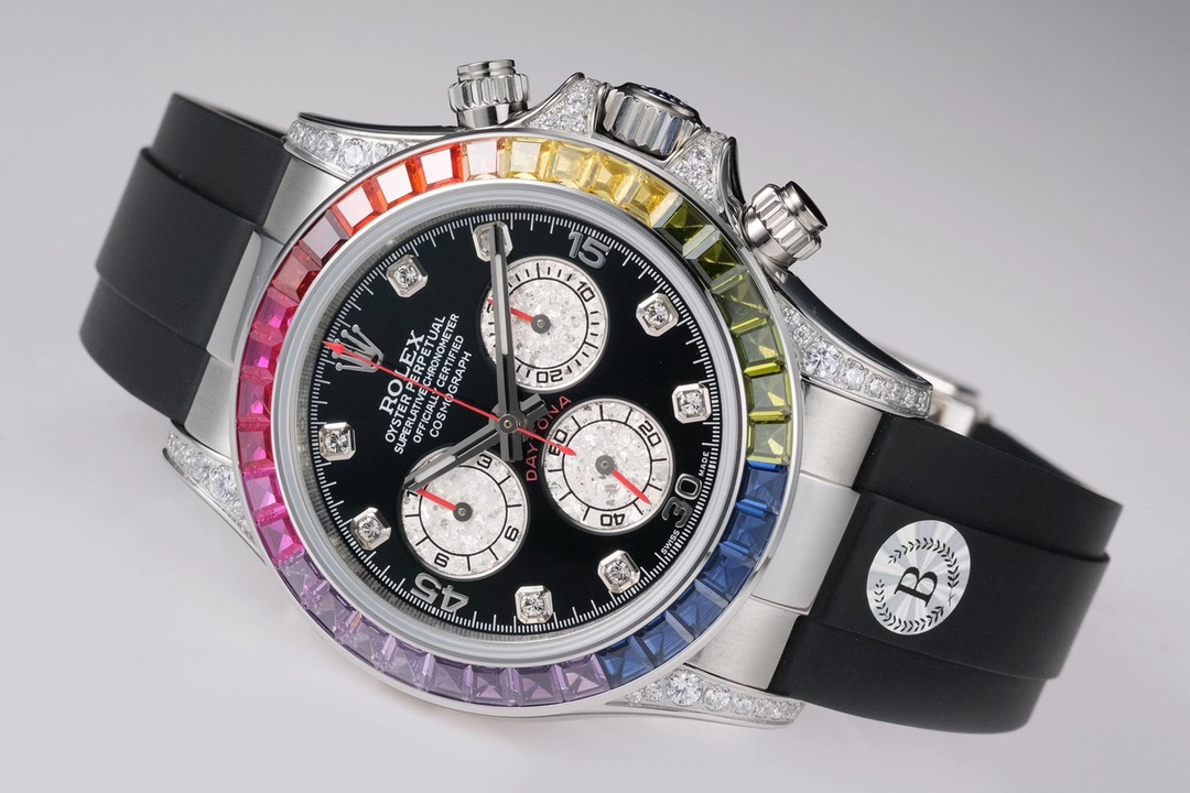 Rolex Daytona Rainbow. Model: 116599RBOW-116598RBOW-