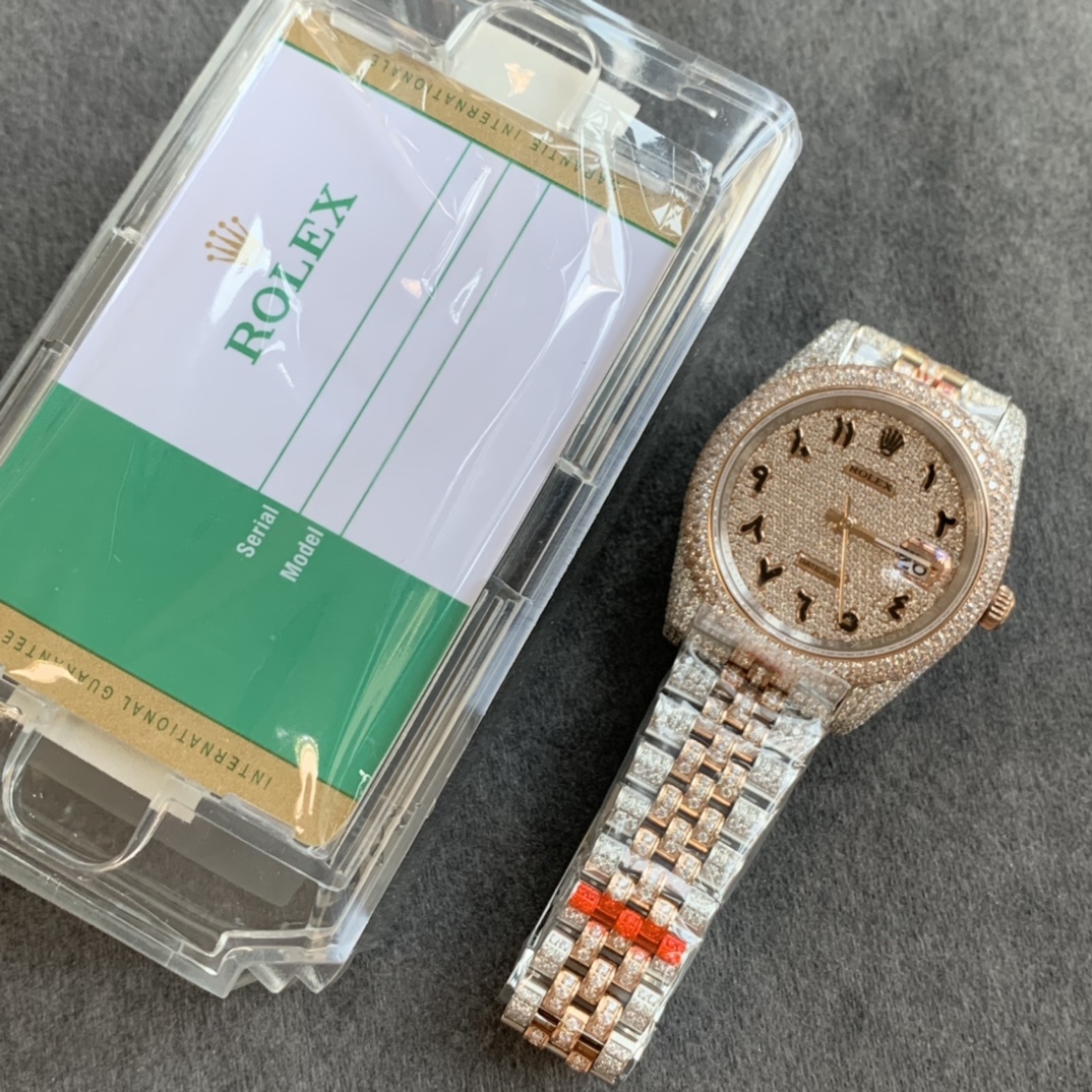 Perfect Rolex Datejust Gypsophila Watch