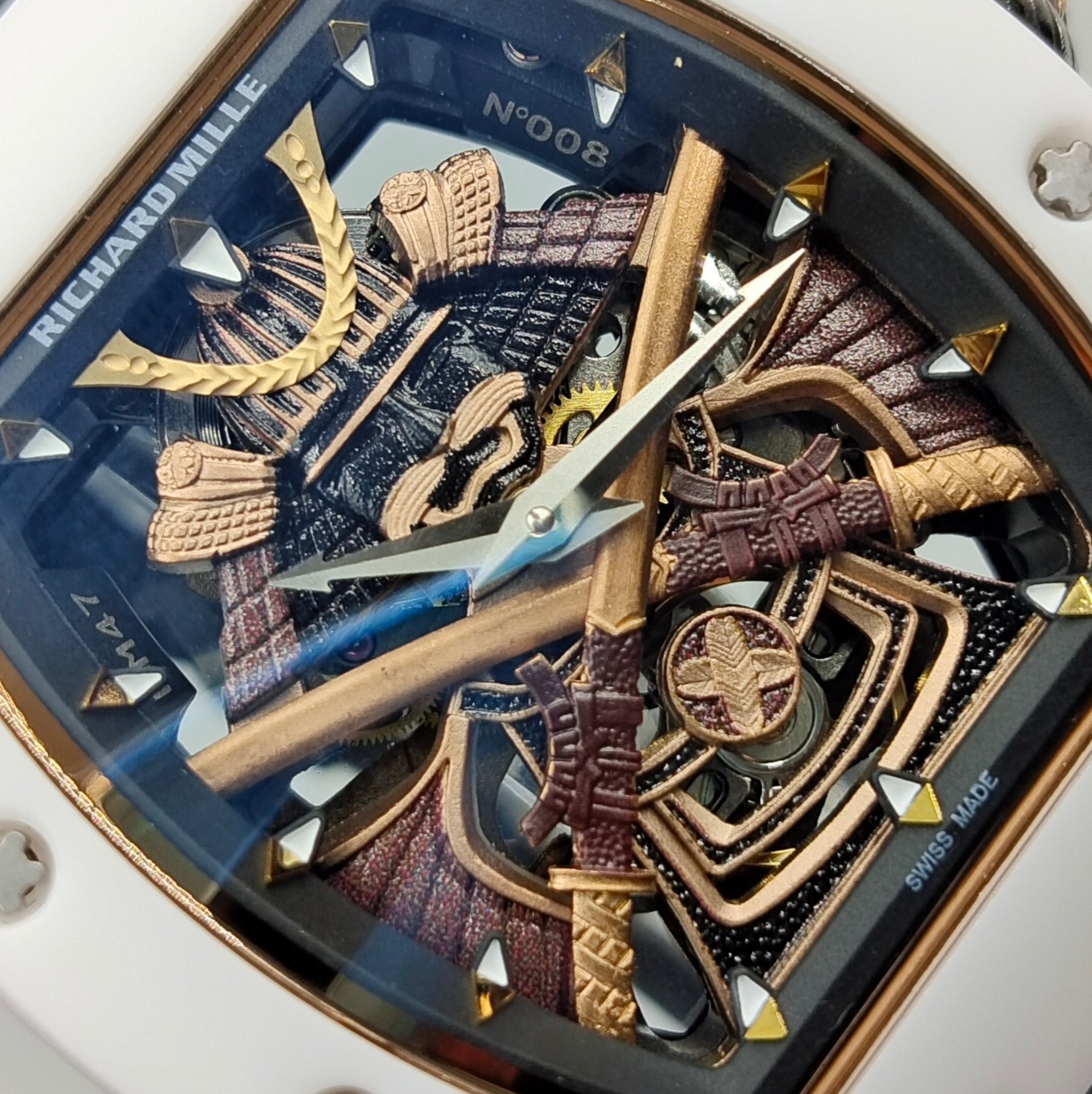 The Richard Mille RM 47 all-in-one Flywheel Darth Vader watch