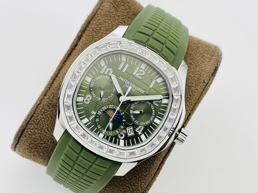 Patek Philippe Complications🔥AQUANAUT Traveler Series