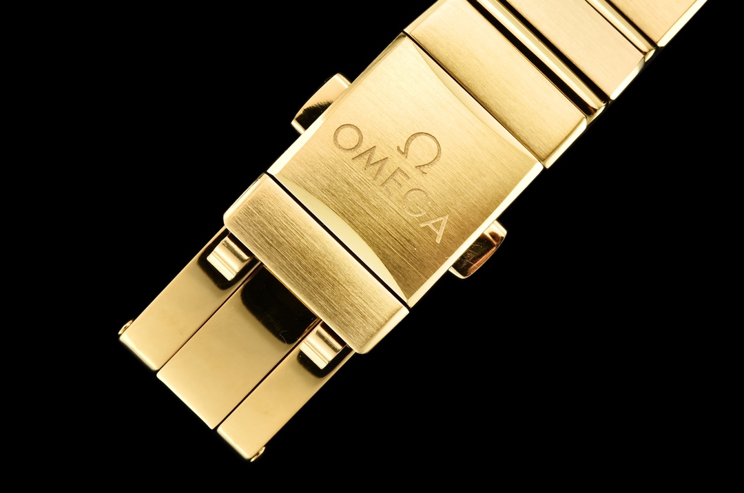 Omega's fifth generation Constellation series 25mm Swiss quartz women's watch.