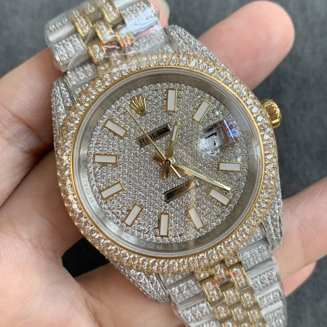 Perfect Rolex Datejust Gypsophila Watch