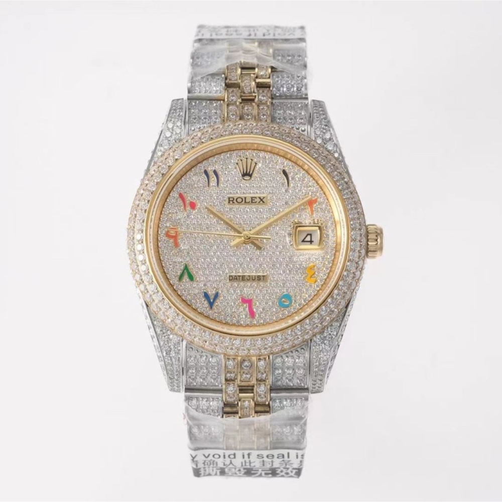 Rolex Diary Full Diamond Luxurious Edition Rolex Luxurious 18k Nano Technology