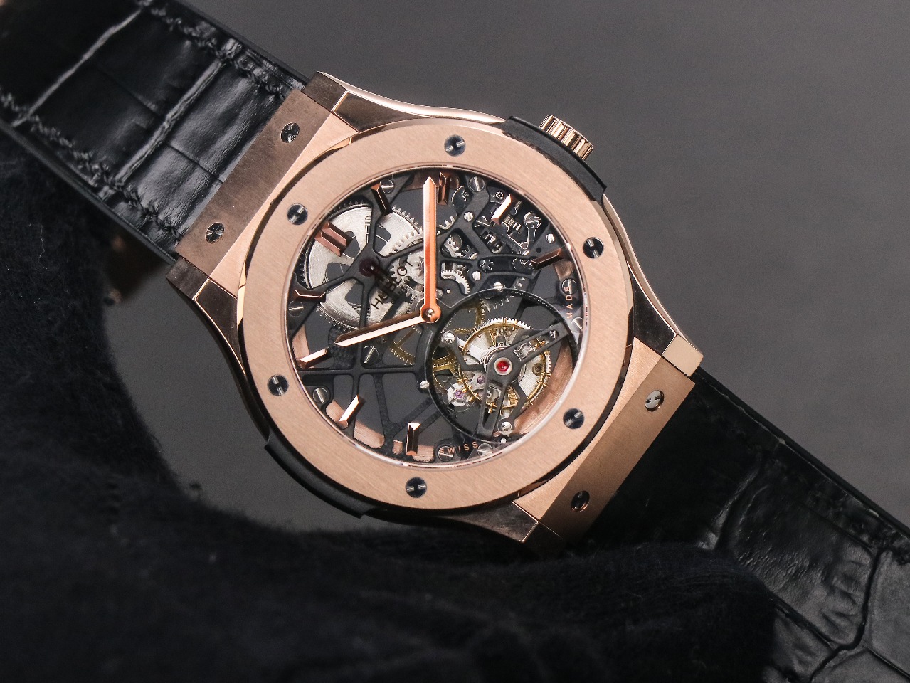 Exclusive launch of JB Yu (CLASSIC FUSION) series tourbillon!