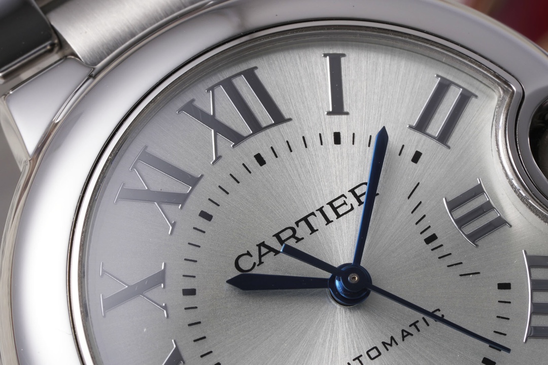 Cartier 33mm blue balloon series watch