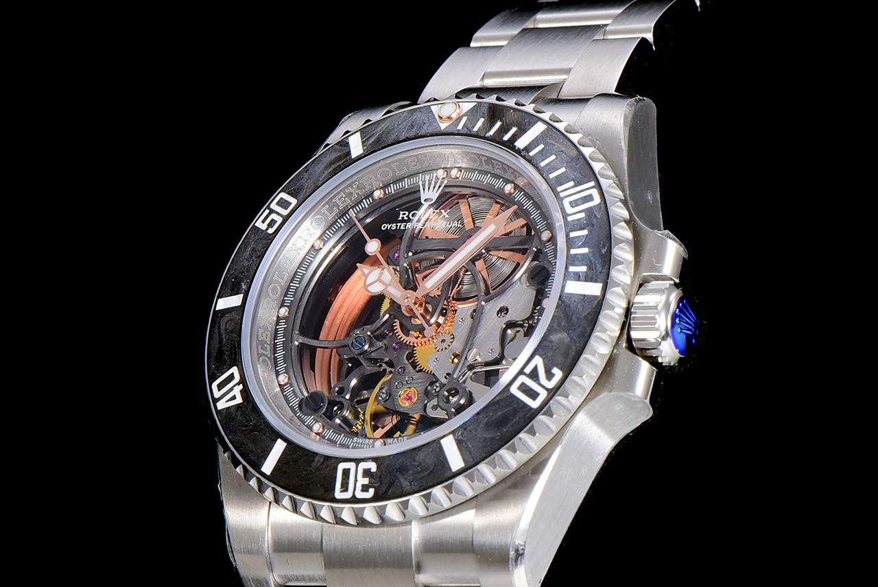 The Heavenly Soldier in the Magical Change Rolex! The fully hollowed out Submariner, the RM027 in Rolex