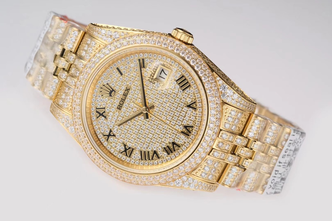 Rolex Diary Full Diamond Luxurious Edition Rolex Luxurious 18k Nano Technology