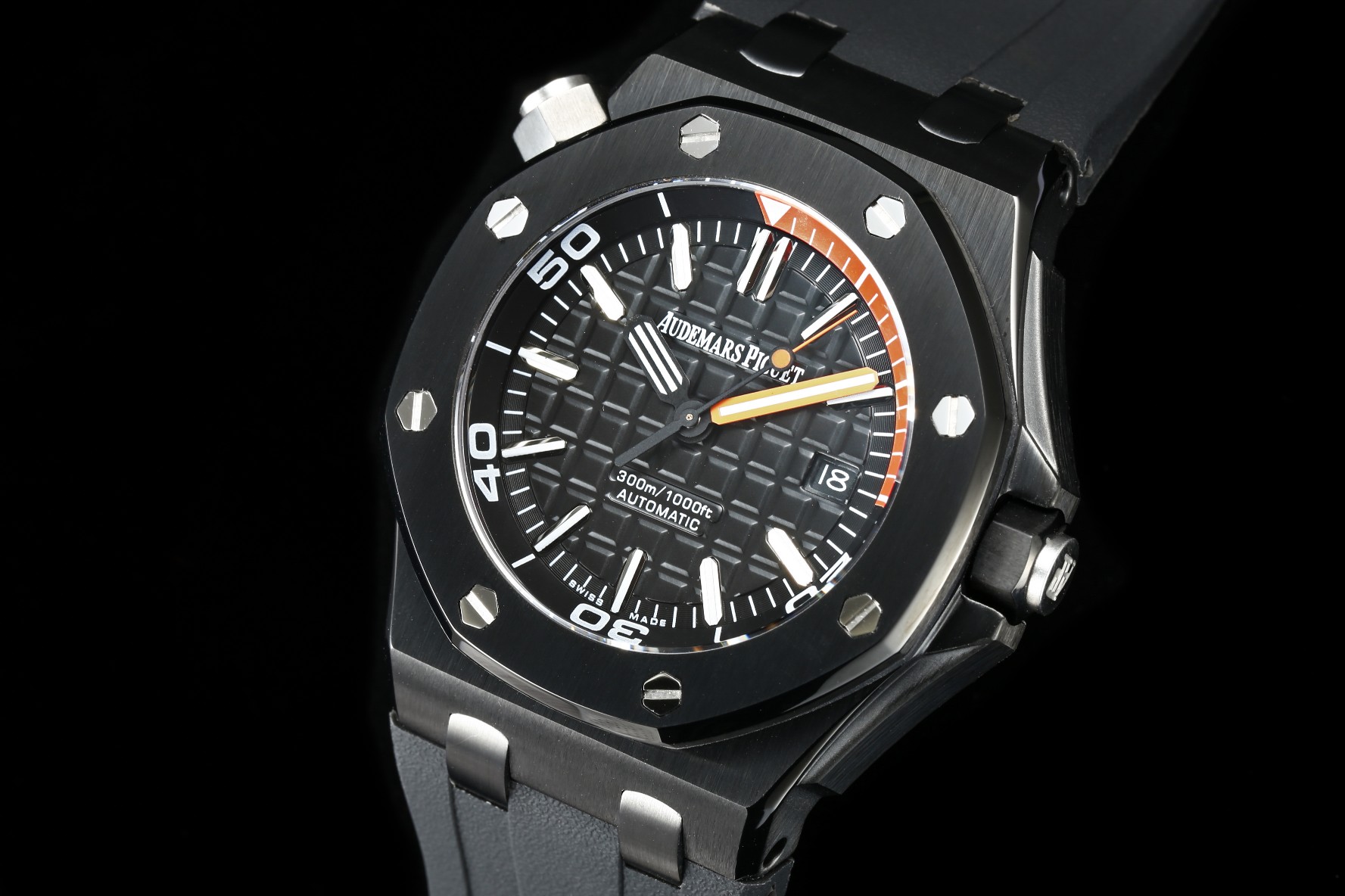 Audemars Piguet steel watch size 42MMX14.1MM!