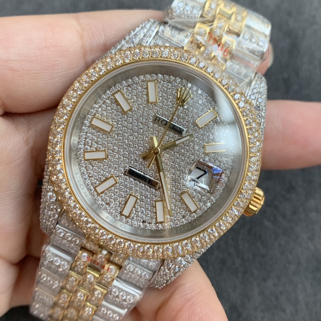 Perfect Rolex Datejust Gypsophila Watch