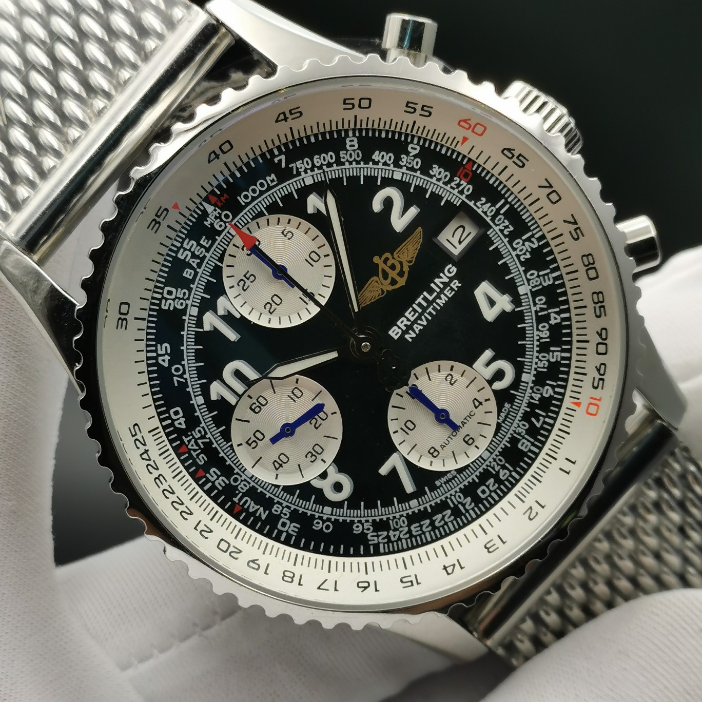 Breitling classic aviation chronograph A13322