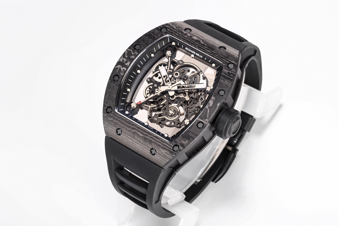 Richard Mille ultra-light NTPT full carbon fiber watch: RM055