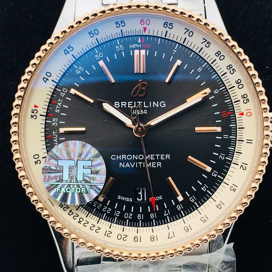 Breitling new aviation chronograph! Diameter 41mm