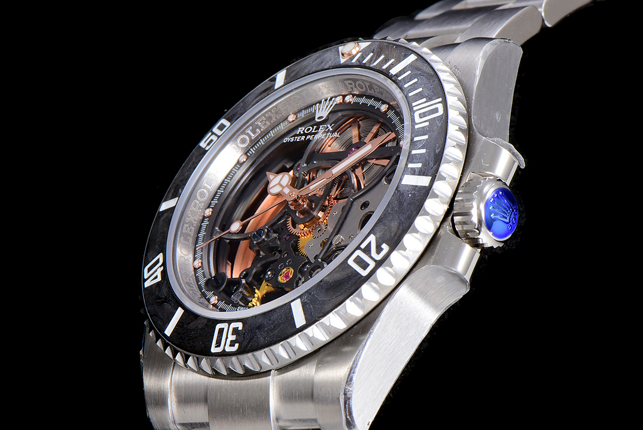 The Heavenly Soldier in the Magical Change Rolex! The fully hollowed out Submariner, the RM027 in Rolex