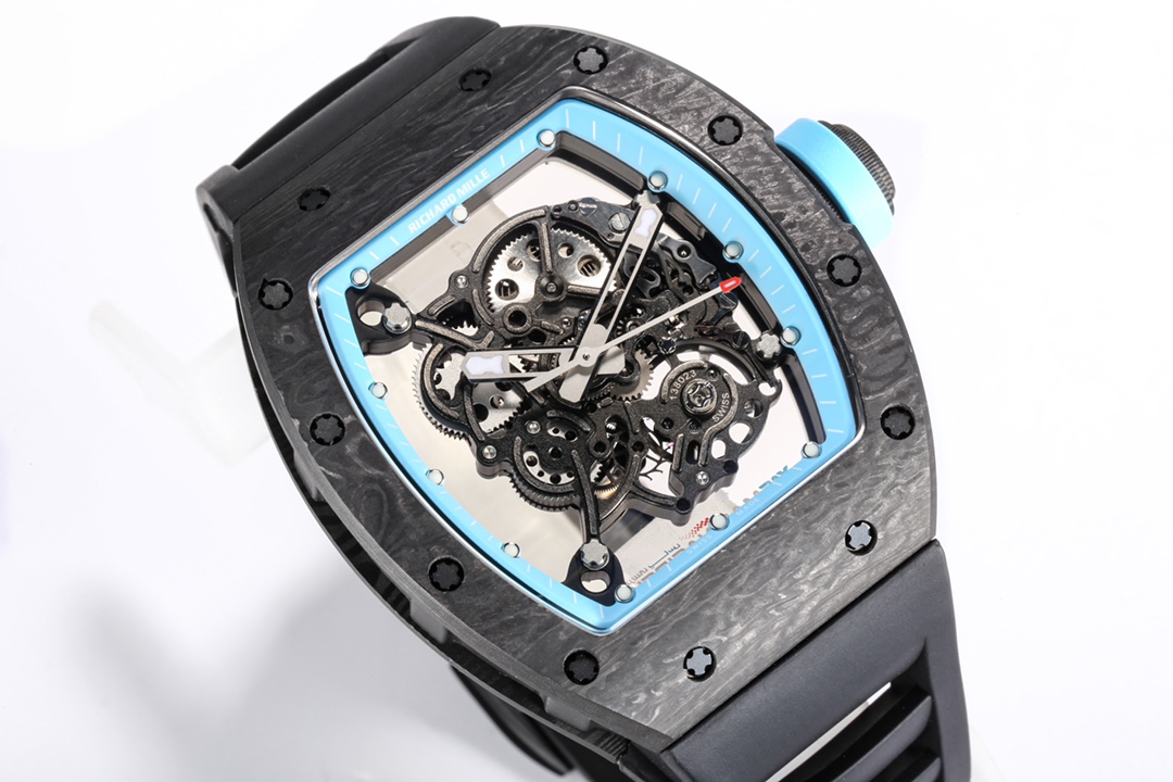 Richard Mille ultra-light NTPT full carbon fiber watch: RM055