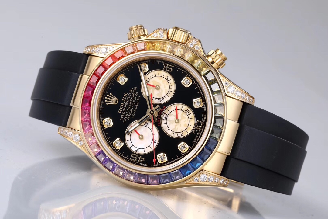 Rolex Daytona Rainbow. Model: 116599RBOW-116598RBOW-116595RBOW.